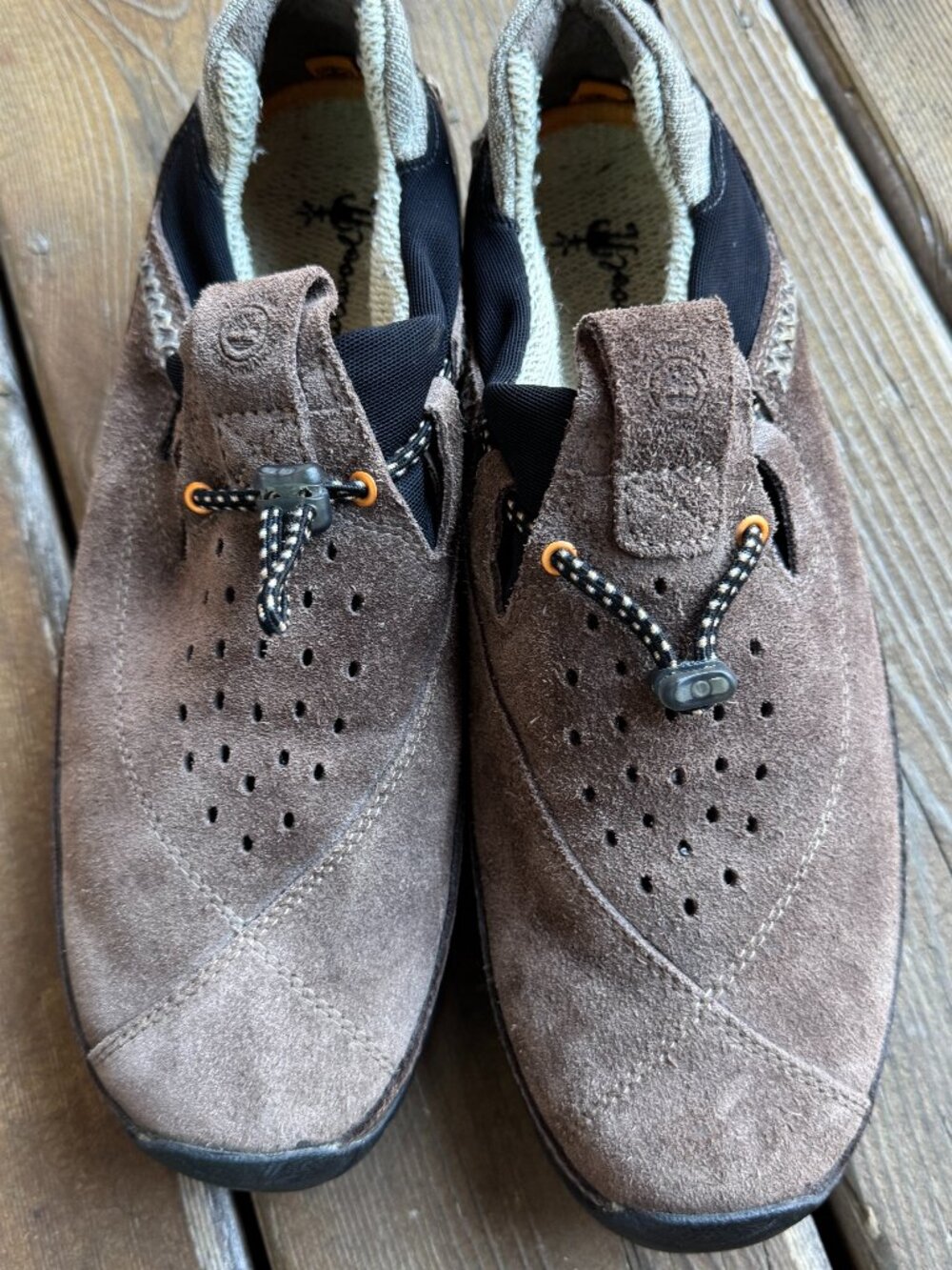 Timberland SmartWool Power Lounger Brown Suede Loafer Slip On in Men's 10 - Picture 12 of 16